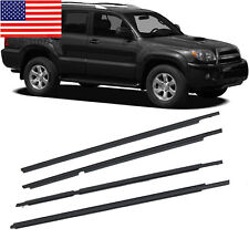 4Pcs Outer Window Weatherstrip Molding Trim Seals For Toyota 4Runner 2003-2009 picture