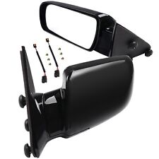 2x Manual Fold Side View Mirrors For GMC Suburban C1500 C2500 C3500 K1500 Truck picture