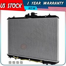 Aluminum Radiator Fits 2008-2013 Toyota Highlander 3.5L Silver Downflow picture