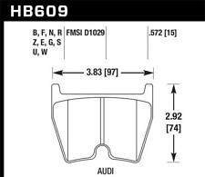 Front Disc Pads and Brake Shoes for 2004-2005 Lamborghini Gallardo picture