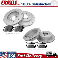 Front + Rear Rotors Ceramic Brake Pads For 2004 -2008 Ford F-150 Lincoln Mark LT picture