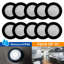 pack of 10, 12V LED Ceiling Light Waterproof Kitchen Bathroom Downlight no switc picture