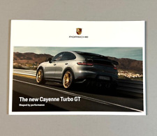 2024 Porsche Cayenne Coupe Turbo GT Brochure New picture