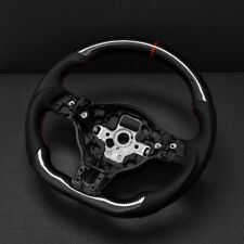 Real carbon fiber Flat Customized Sport Steering Wheel For VW Golf GTI MK6 Jetta picture