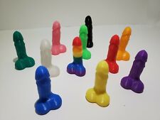 Novelty Joke Penis Dick Valve Stem Cap Covers (pack of 4) Many Colors Prank Gag picture