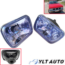 Pair 5X7 7x6 Inch Glass Lamps Blue Headlights For Ford F-150 F-250 F-350 Trucks picture
