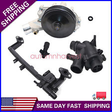 For Jaguar Land Rover 5.0 V8 Water Pump Coolant Pipe with Sensor Thermostat Kit picture