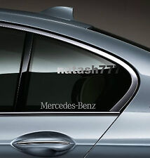 2 - Mercedes Benz Sport Racing Decal sticker emblem logo SILVER picture