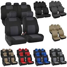 Auto Seat Covers for Car Truck SUV Van - Universal Protectors Polyester 12 Color picture