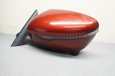 2014-2020 NISSAN ROGUE OEM LEFT HAND DRIVER SIDE POWER SIDE MIRROR RED CAMERA picture