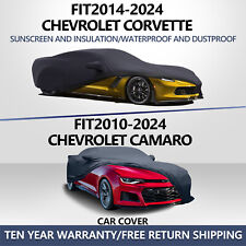 Fit 2010-2024 Chevrolet Camaro Chevrolet Corvette Car Cover Dust Scratch Proof picture