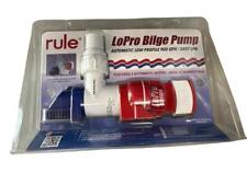 NEW Rule LoPro LP900S 900 GPH Bilge Pump 12V picture
