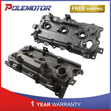 2x Left+Right Side Engine Valve Cover & Gasket For Nissan Quest Murano 3.5L picture