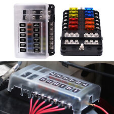 12 Way Auto Car Boot Power Distribution Blade Fuse Holder Box Block Panel Board picture