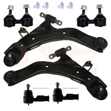 New 6pc Front Lower Control Arm Tie Rod Sway Bar for 2001-2006 Hyundai Elantra picture
