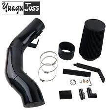 Black Cold Air Intake Pipe Kit Fit for F250 F350 F450 F550 6.0L Diesel 2003-2007 picture
