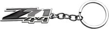 1Pc Z71 4X4 Logo Keychain Key Ring for Auto Car Truck Vehicle Key (Chrome Gray) picture