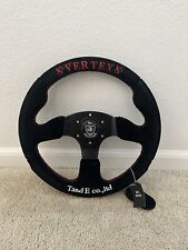 330mm Dish Steering Wheel - Fit 6 hole Hub Like Vertex Nardi NRG Grip picture