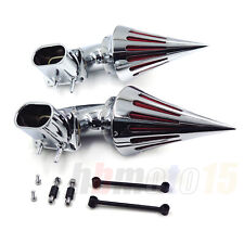 Chrome Spike Cone Air Cleaner Kit Intake Filter For Suzuki Boulevard M109 All picture