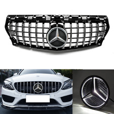 Front Bumper GTR Grille For Mercedes Benz W117 CLA250 2013 2014 2015-2019 W/Star picture