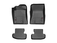 WeatherTech Custom FloorLiner for Ford Mustang/Mach 1/Shelby 1st & 2nd Row Black picture