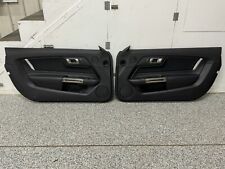 2020-2022 Mustang GT500 Shelby LH RH Leather Insert Door Panels Pair picture