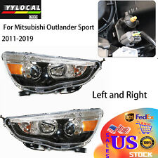 For Mitsubishi Outlander Sport 2011-2019 Pair Halogen Headlight Lamp Left+Right picture