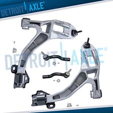 New 4pc Complete Front Lower Control Arms + Outer Tie Rod Ends for Crown Vic picture