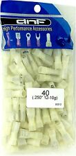 (100 PACK) 12-10 AWG NYLON QUICK DISCONNECTS FEMALE SPADE CONNECTOR YELLOW .250