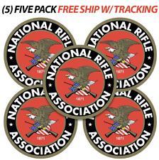 (5) NRA National Rifle Association Gun 2nd Amendment Vinyl Stickers Decal 3