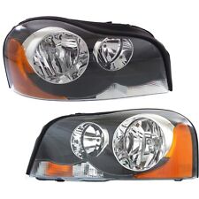 Headlight Set For 2003-2014 Volvo XC90 Left and Right With Bulb 2Pc picture