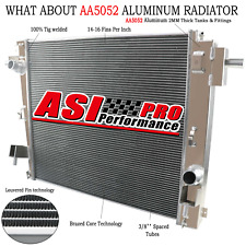 ASI 2 Row Aluminum Radiator For 08-16 Ford F250 F350 Super Duty 5.4 6.2L 6.8L picture