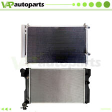 For 09-16 Toyota Corolla 1.8L l4 Aluminium Radiator & Condenser Cooling Assembly picture