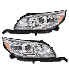 Set 2 Projector Headlights Headlamps Fit For 2013 2014 2015 Chevy Malibu  picture