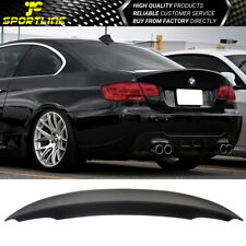 Fits 07-13 BMW E92 3 Series Painted Matte Black CSL Style Trunk Spoiler Wing picture