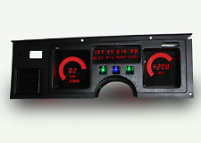 1984-1989 C4 Corvette Digital Dash Panel Red LED Gauges Lifetime Warranty picture