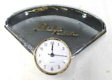 1955 1956 chevy  speaker bezel assembly  new belair  emblem & new clock #3 picture