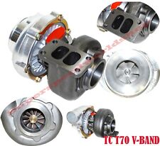 T70 Turbocharger Turbo Charger Exhaust T3 V-Band fit Supra RX7 RX8 picture