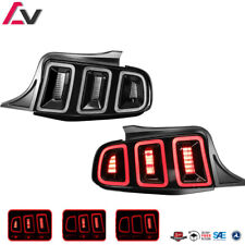 For 2010 2011 2012 2013 2014 Ford Mustang LED Tail Lights Brake Sequential Lamps picture