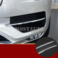 For VOLVO XC90 ABS Chrome Front Bumper Grille Fog Light Cover Trim  2016-2019 picture