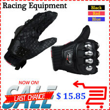 2021 Hot Metal Strong Knuckle Mad Racing Motorbike Motorcycle Armor Gloves Black picture