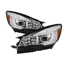 [Sterling Chrome] Plasma LED Neon Tube DRL Projector Headlight 13-16 Ford Escape picture