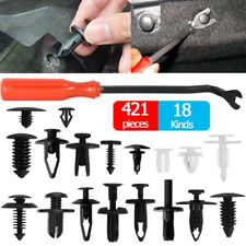 421 pcs Car Body Push Pin Rivet Universal Mould Tool Fasteners Trim Panel Clip picture