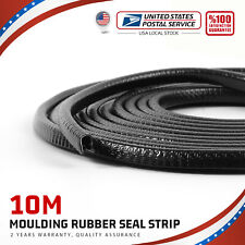 33ft U Shape Rubber Car Door Trim EPDM Moulding Sealing Weatherstrip Seal Strip picture