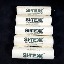 Lot of 5 SI-TEX HE-006H Marine FishFinder Sounder Chart Recorder Graph Paper picture