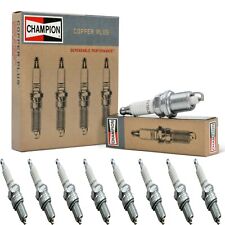 8 Champion Copper Spark Plugs Set for 1937-1939 CHRYSLER IMPERIAL CUSTOM picture