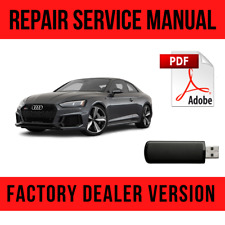 Audi A5 + RS5 / COUPE & CABRIOLET 2008-2016 Factory Repair Manual USB picture