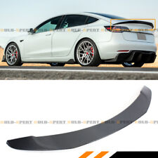 For 2017-2023 Tesla Model 3 VS Style Sport Carbon Fiber Trunk Lid Spoiler Wing picture