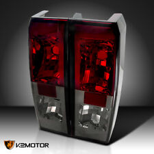 Red/Smoke Fits 2005-2010 Hummer H3 Tail Lights Rear Brake Lamps Left+Right 05-10 picture