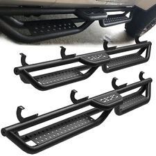 Running Boards for 2020-2024 Jeep Gladiator JT 4 Door Steel Drop Down Side Steps picture